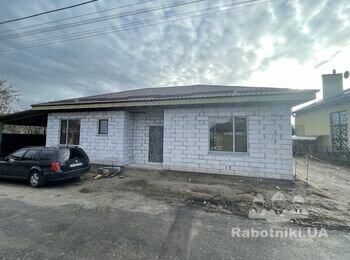 Штукатурка зовнішня будинку (біля 160м.кв)