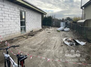 Штукатурка зовнішня будинку (біля 160м.кв)