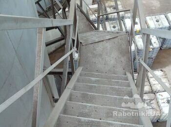 Чистка одног силосу від нашарувань олії (Київська область,м.Миронівка)