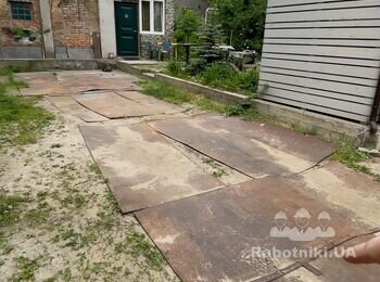 Укласти паркувальну решітку (бруківка) 80 мкв