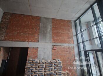 Штукатурные работы 233м2 50м.пог