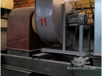 Монтаж витяжних вентиляторів х13шт., повітропроводи, віброопори.