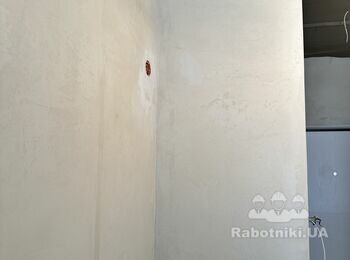 Шпатлевка под покраску + покраска