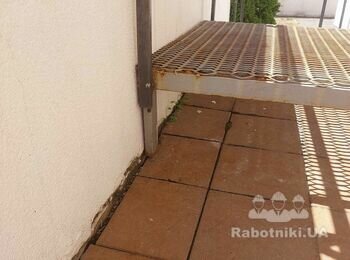 Сварочные работы. Покраска попрошковой краской 10 м.кв.