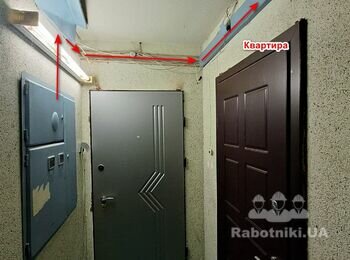 Зробити електропроводку відкритим типом монтажу