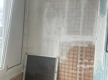 Ремонт балкона комплексный под ключ. Киев. Дарницкий р-н
