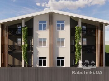 Будівництво будинку 3пов. 220м2