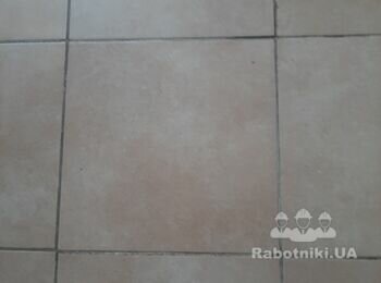 Затирка швів плитки на підлозі 30 кв.м.
