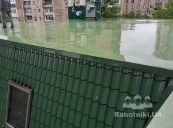 Ремонт покрівлі з ПВХ- мембрани