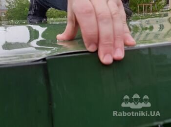 Ремонт покрівлі з ПВХ- мембрани