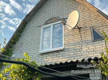 Замена кровли (105м2) с шифера на битумную черепицу