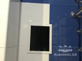 Частичный разбор стенки в ванной