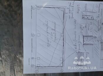 Виконати монолітний фундамент до прибудови