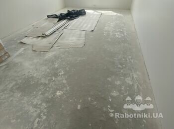 Укладання паркету . Виконати ремонт стяжки перед укладанням паркету