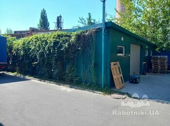 Підняти дах павільону 122 м2
