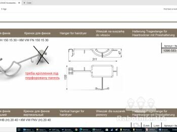 Виготовлення металевих виробів для торгового обладнання магазинів