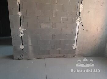 Машинна штукатурка в новобудові ЖК Терракота