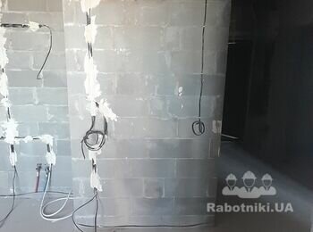 Машинна штукатурка в новобудові ЖК Терракота