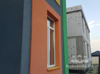 С.Погребы( троещина).Срочно фасадные работы