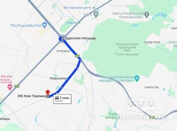 Повний косметичний економ-ремонт 1-кінатної квартири, Новосілки