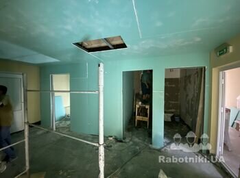 Стяжка на підлогу, Сантехніка плиточні та малярні роботи....