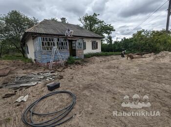 Частковий ремонт в будинку 70 кв