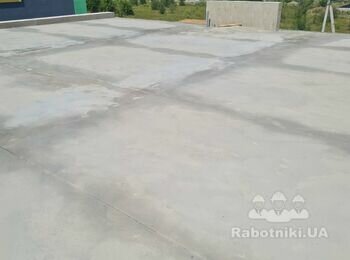 Монтаж ПВХ мембраны 155 м.2