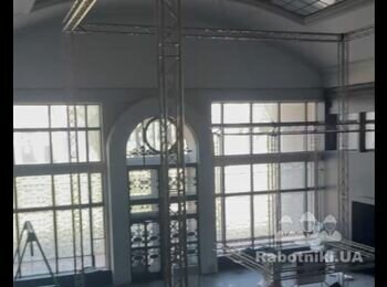 Потрібно виконати підвіску конструкцій на канатах