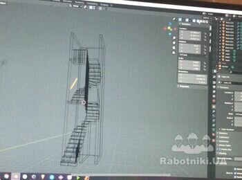 Обшивка бетоних сходів - деревом або ваш варіант (1-3 поверх)