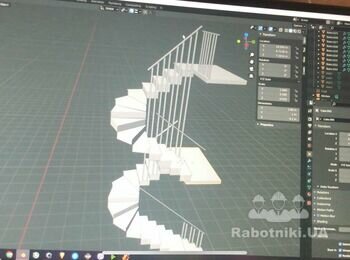Обшивка бетоних сходів - деревом або ваш варіант (1-3 поверх)