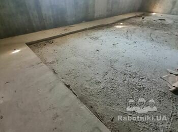 Шлифовка бетона на стенах и потолке