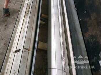 Монтаж воріт ролетного типу 4*2,6