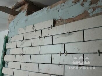 Укладка плитки 3м2, затирання швів