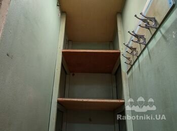 Ремонт в кладовій кімнаті (кладовка), невелике 1 м кВ приміщення