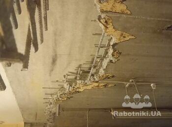Алмазная резка потолка бетонного