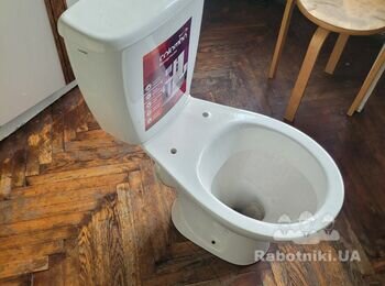 Демонтаж та установка унітазу