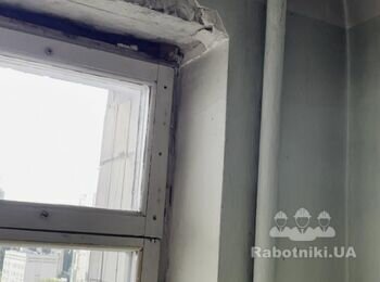 Косметичний ремонт 50кв стіни стеля відкоси