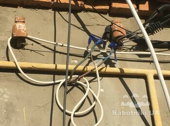 Замена ввода электричества в дом