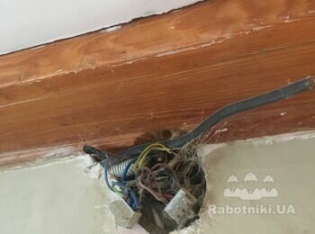 Замена ввода электричества в дом