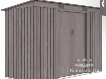 Зібрати невеликий гараж (куплений в розібраному стані)