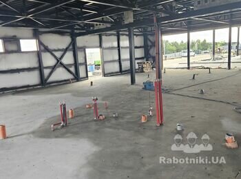 Комплекс гіпсокартонних робіт на об'єкті АЗС