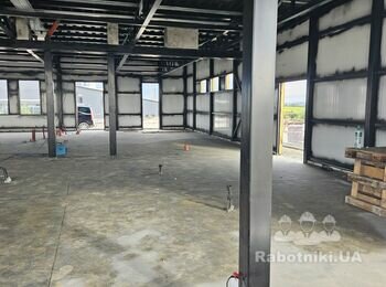 Комплекс гіпсокартонних робіт на об'єкті АЗС