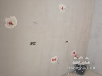 Вкладання настінної і напольної плитки, квартира від забудовника