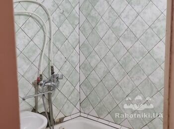 Монтаж/демонтаж плитки в ванной, замена труб водоснабжения
