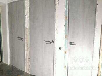 Установка доборов и наличников