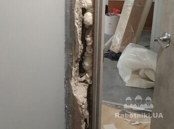 Установка доборов и наличников