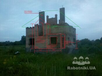 Кладка фасаду гіперпрес
