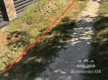 Вивезення землі, трави
