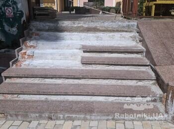 Покласти гранітні плитки на сходи