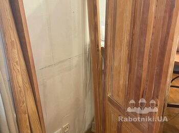 Реставрация деревянной двери